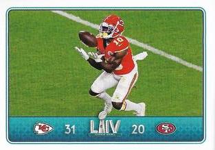 2020 Panini Sticker & Card Collection #23 Super Bowl LIV Front
