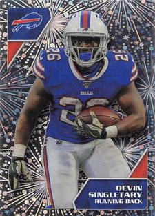 2020 Panini Sticker & Card Collection #40 Devin Singletary Front