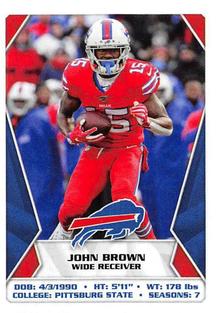 2020 Panini Sticker & Card Collection #43 John Brown Front