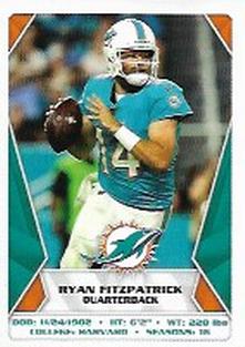 2020 Panini Sticker & Card Collection #57 Ryan Fitzpatrick Front