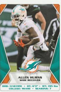 2020 Panini Sticker & Card Collection #63 Allen Hurns Front
