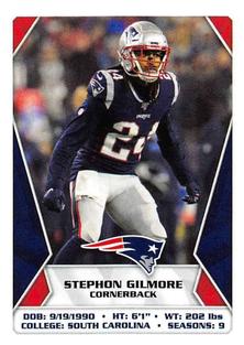 2020 Panini Sticker & Card Collection #82 Stephon Gilmore Front