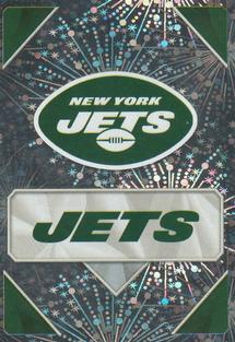 2020 Panini Sticker & Card Collection #85 New York Jets Logo Front
