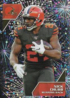 2020 Panini Sticker & Card Collection #134 Nick Chubb Front