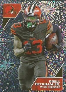 2020 Panini Sticker & Card Collection #136 Odell Beckham Jr. Front