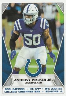 2020 Panini Sticker & Card Collection #196 Anthony Walker Jr. Front