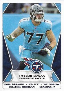 2020 Panini Sticker & Card Collection #223 Taylor Lewan Front