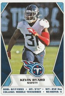 2020 Panini Sticker & Card Collection #227 Kevin Byard Front