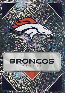 2020 Panini Sticker & Card Collection #229 Denver Broncos Logo Front