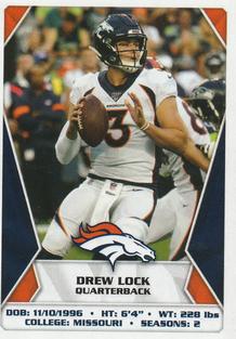 2020 Panini Sticker & Card Collection #233 Drew Lock Front