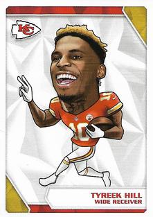 2020 Panini Sticker & Card Collection #247 Tyreek Hill Front