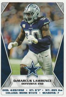 2020 Panini Sticker & Card Collection #305 DeMarcus Lawrence Front