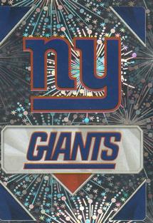 2020 Panini Sticker & Card Collection #309 New York Giants Logo Front