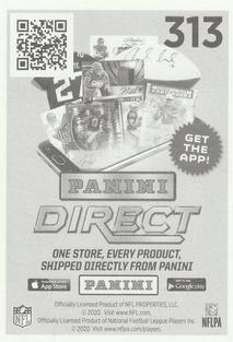 2020 Panini Sticker & Card Collection #313 Daniel Jones Back