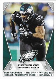 2020 Panini Sticker & Card Collection #337 Fletcher Cox Front