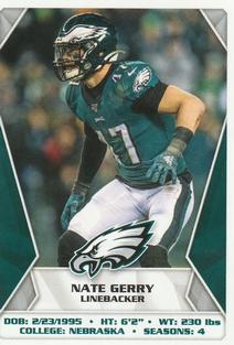 2020 Panini Sticker & Card Collection #340 Nate Gerry Front