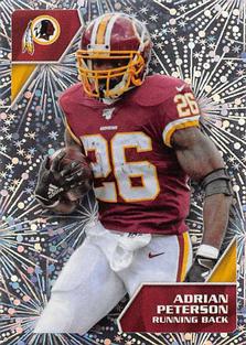 2020 Panini Sticker & Card Collection #344 Adrian Peterson Front