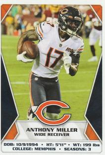2020 Panini Sticker & Card Collection #366 Anthony Miller Front