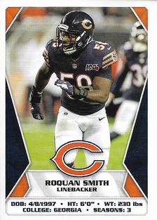 2020 Panini Sticker & Card Collection #370 Roquan Smith Front