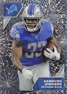 2020 Panini Sticker & Card Collection #374 Kerryon Johnson Front