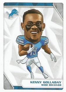2020 Panini Sticker & Card Collection #375 Kenny Golladay Front