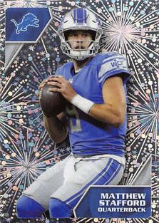 2020 Panini Sticker & Card Collection #376 Matthew Stafford Front