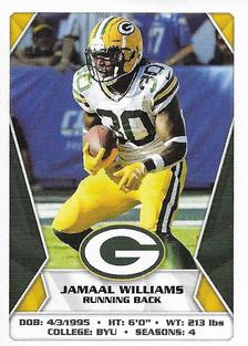 2020 Panini Sticker & Card Collection #396 Jamaal Williams Front