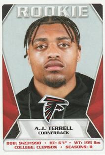 2020 Panini Sticker & Card Collection #435 A.J. Terrell Front