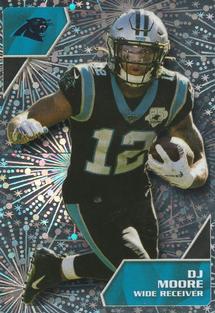 2020 Panini Sticker & Card Collection #438 DJ Moore Front