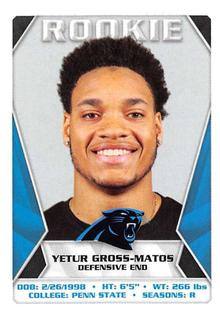 2020 Panini Sticker & Card Collection #448 Yetur Gross-Matos Front