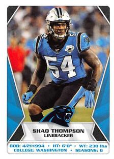 2020 Panini Sticker & Card Collection #449 Shaq Thompson Front