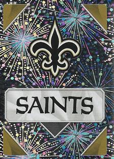 2020 Panini Sticker & Card Collection #453 New Orleans Saints Logo Front