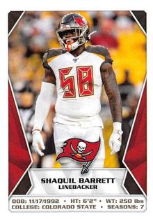 2020 Panini Sticker & Card Collection #482 Shaquil Barrett Front