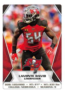 2020 Panini NFL Sticker & Card Collection #483 Lavonte David Front