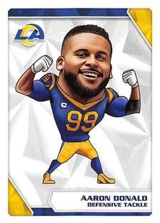 2020 Panini Sticker & Card Collection #503 Aaron Donald Front
