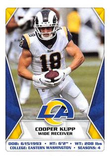 2020 Panini NFL Sticker & Card Collection #507 Cooper Kupp Front