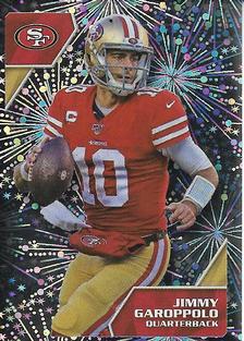 2020 Panini Sticker & Card Collection #518 Jimmy Garoppolo Front
