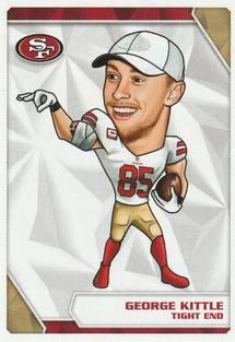 2020 Panini Sticker & Card Collection #519 George Kittle Front