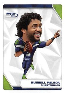 2020 Panini Sticker & Card Collection #535 Russell Wilson Front