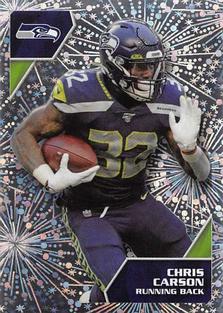2020 Panini Sticker & Card Collection #536 Chris Carson Front
