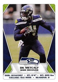 2020 Panini Sticker & Card Collection #541 DK Metcalf Front