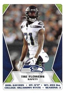 2020 Panini Sticker & Card Collection #545 Tre Flowers Front