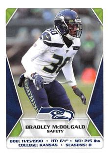 2020 Panini NFL Sticker & Card Collection #547 Bradley McDougald Front
