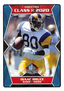 2020 Panini Sticker & Card Collection #560 Isaac Bruce Front