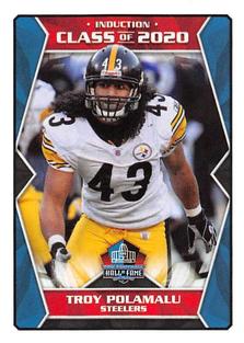 2020 Panini Sticker & Card Collection #563 Troy Polamalu Front