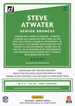 2020 Donruss #94 Steve Atwater Back