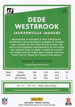 2020 Donruss #130 Dede Westbrook Back