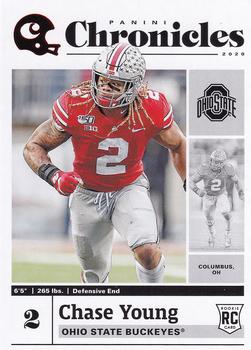 2020 Panini Chronicles Draft Picks - Red #3 Chase Young Front