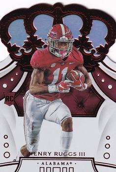 2020 Panini Chronicles Draft Picks - Crown Royale Draft Picks Red #13 Henry Ruggs III Front
