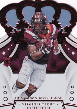 2020 Panini Chronicles Draft Picks - Crown Royale Draft Picks Red #60 Deshawn McClease Front
